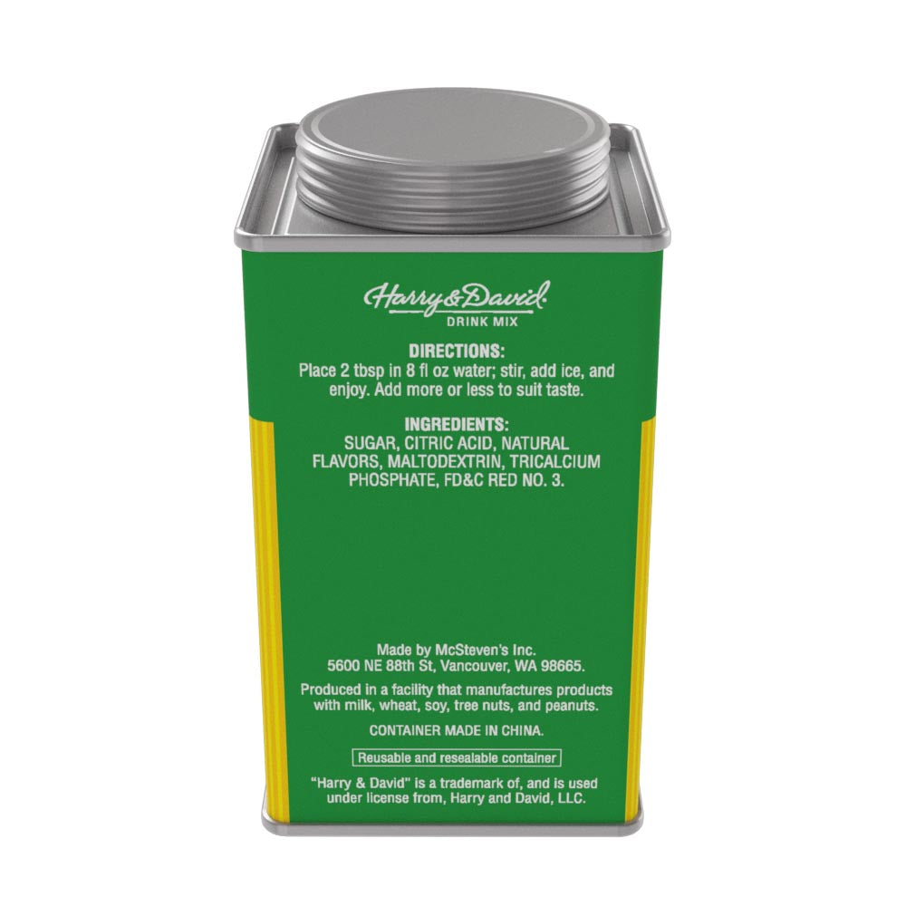 Harry & David® Lemonade - Cherry Lime (7oz Square Tin)