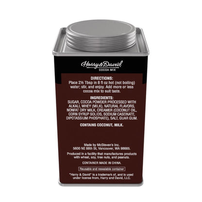 Harry & David® Truffle Cocoa - Salted Caramel Chocolate (6.25oz Square Tin)