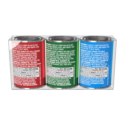 Peanuts® Christmas Colorful Hot Chocolate Gift Set (Three 2.5oz Oval Tins)