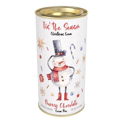 Tis' the Season Merry Chocolate Cocoa (7oz Round Tin)