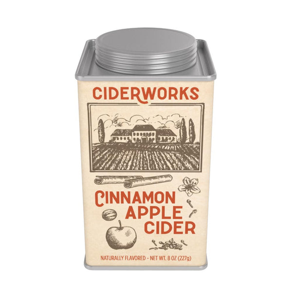 McSteven's Ciderworks Cinnamon Spiced Apple Cider Mix (8oz Square Tin)