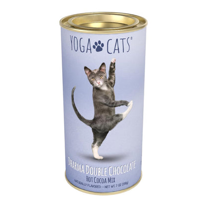 Yoga Cats® Dharma Double Chocolate Cocoa (7oz Round Tin)