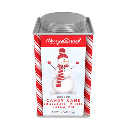 Harry & David® Holiday Candy Cane Chocolate Truffle Cocoa (6.25oz Square Tin)