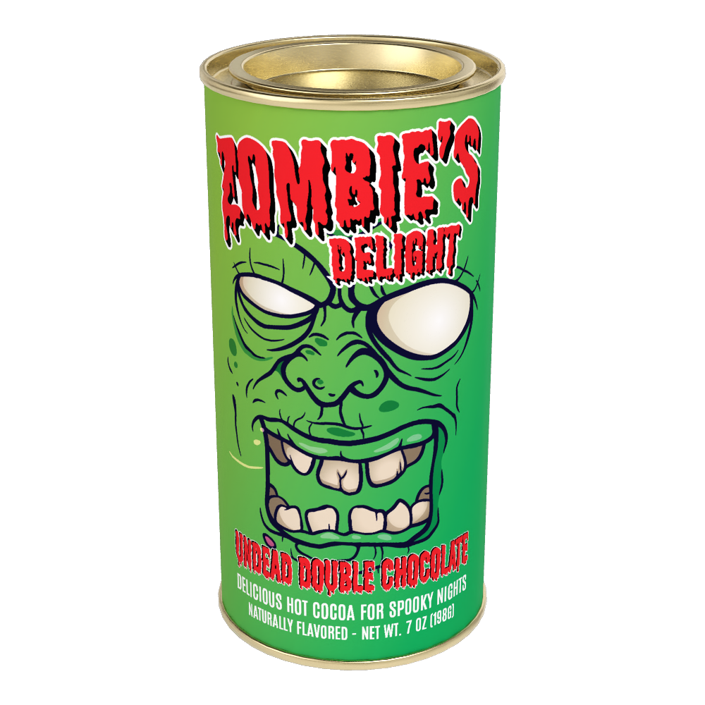 Zombie's Delight Undead Double Chocolate Cocoa (7 oz Round Tin)