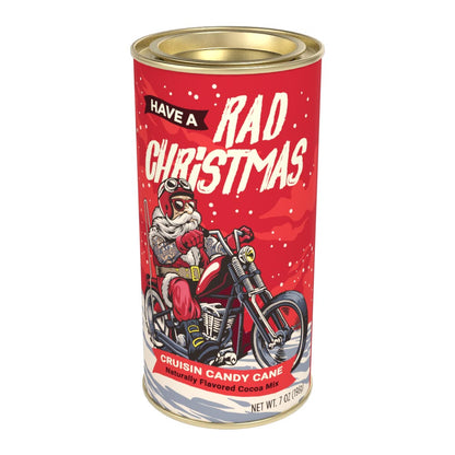 Rad Christmas Cruisin Candy Cane Cocoa (7oz Round Tin)