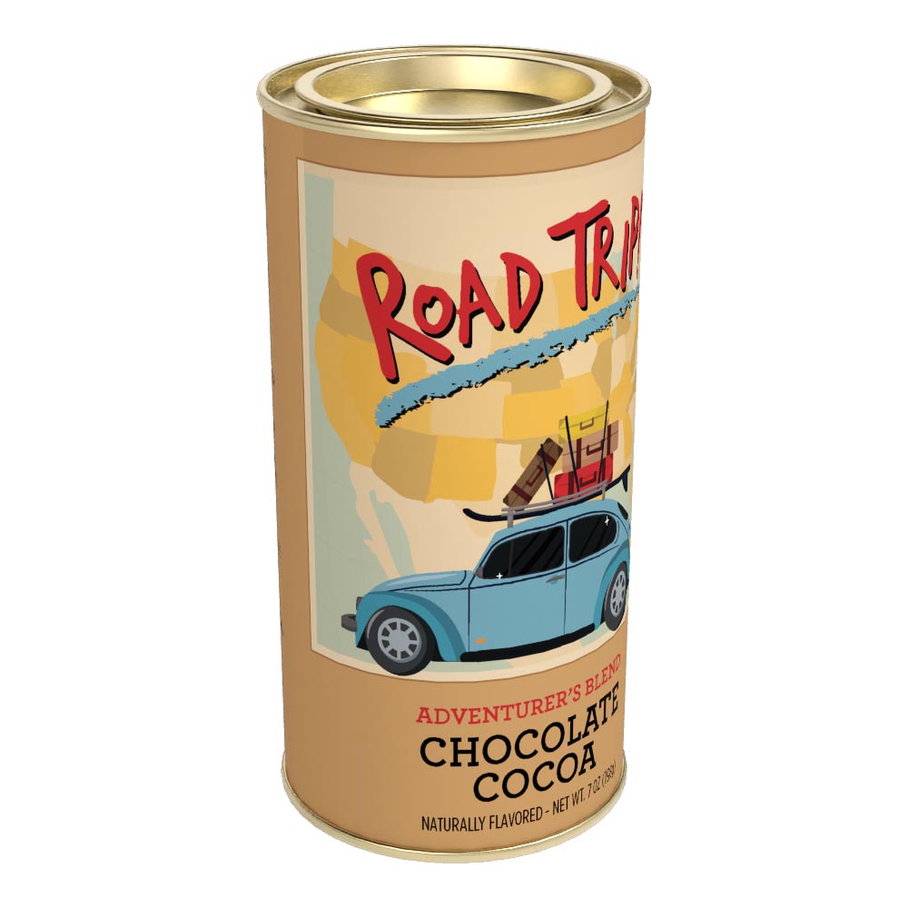 Road Trip Adventurers Chocolate Cocoa (7oz Round Tin)