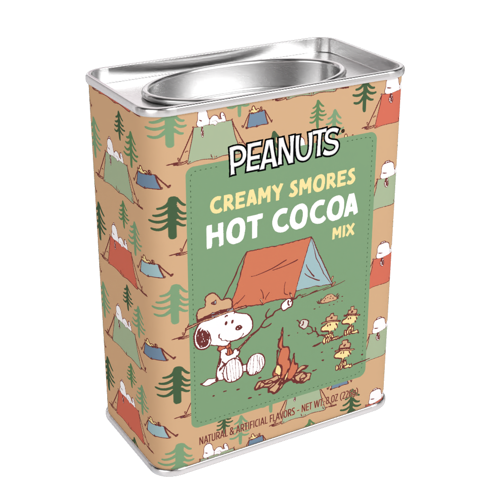 Peanuts® Snoopy Camp Life S'mores Cocoa (8oz Rectangle Tin)