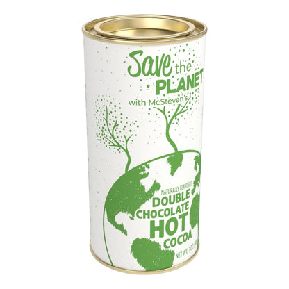 McSteven's Save the Planet Double Chocolate Hot Cocoa (7oz Round Tin)