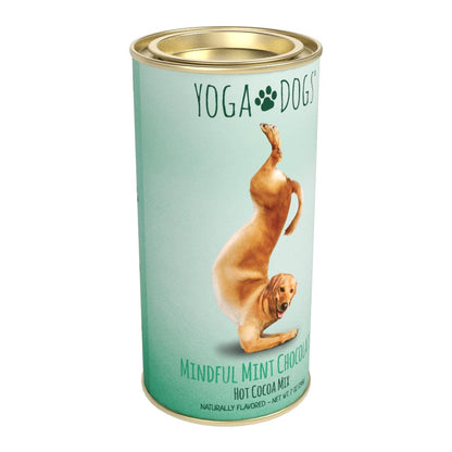 Yoga Dogs® Mindful Mint Chocolate Cocoa (7oz Round Tin)