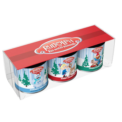 Rudolph The Red-Nosed Reindeer© Rounds Cocoa Gift Set (Three 3oz Round Tins)