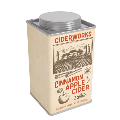 McSteven's Ciderworks Cinnamon Spiced Apple Cider Mix (8oz Square Tin)