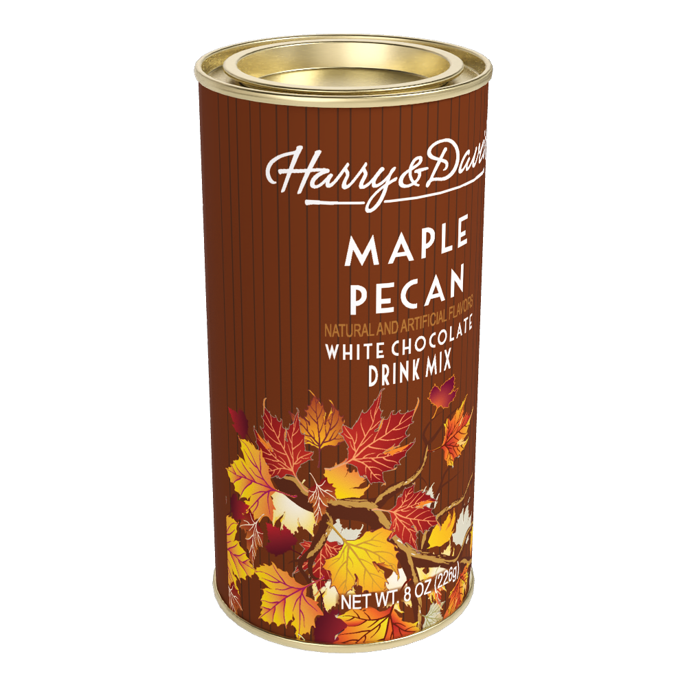 Harry & David® Fall Maple Pecan White Hot Chocolate (8oz Round Tin)