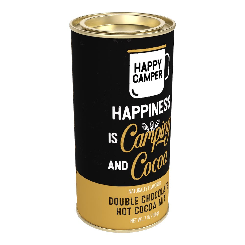 McSteven's Happy Camper Double Chocolate Hot Cocoa Mix (7oz Round Tin)