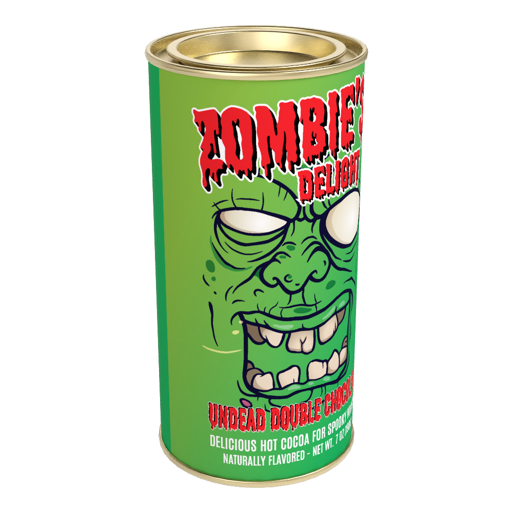 Zombie's Delight Undead Double Chocolate Cocoa (7 oz Round Tin)