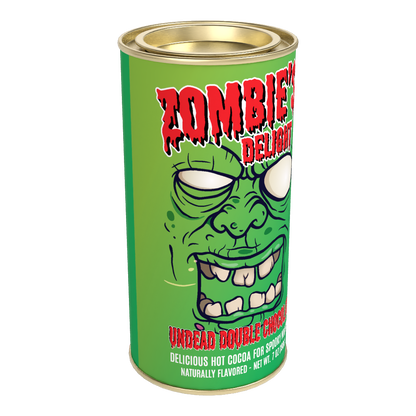 Zombie's Delight Undead Double Chocolate Cocoa (7 oz Round Tin)