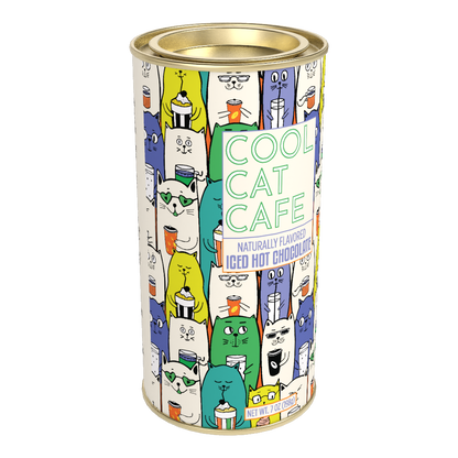 Cool Cat Iced Hot Chocolate (7oz Round Tin)