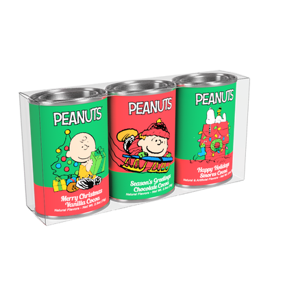 Peanuts® Christmas Cocoa Gift Set (Three 2.5oz Oval Tins)