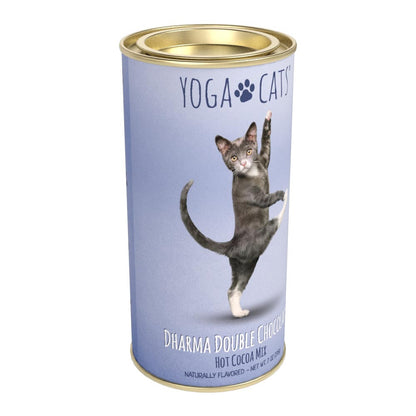 Yoga Cats® Dharma Double Chocolate Cocoa (7oz Round Tin)