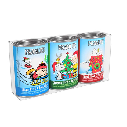 Peanuts® Christmas Colorful Hot Chocolate Gift Set (Three 2.5oz Oval Tins)