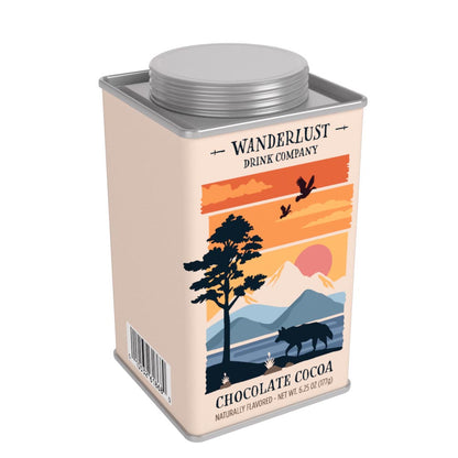 Wanderlust Chocolate Cocoa (6.25oz Square Tin)