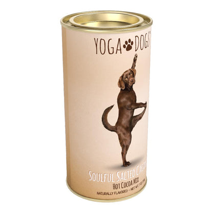 Yoga Dogs® Soulful Salted Caramel Cocoa (7oz Round Tin)