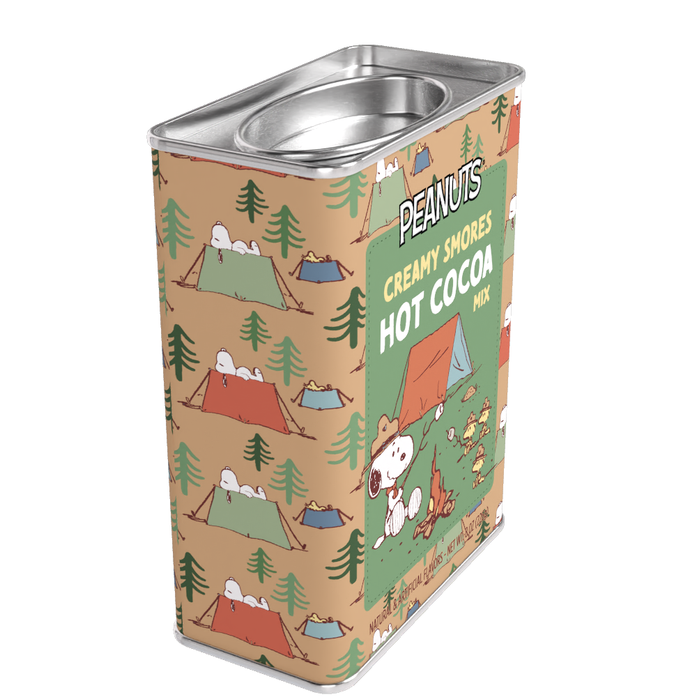 Peanuts® Snoopy Camp Life S'mores Cocoa (8oz Rectangle Tin)