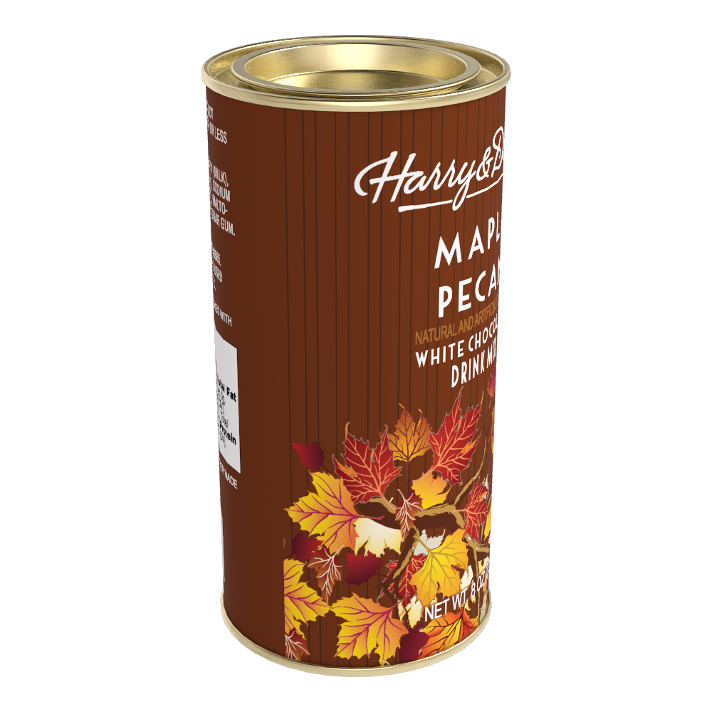 Harry & David® Fall Maple Pecan White Hot Chocolate (8oz Round Tin)