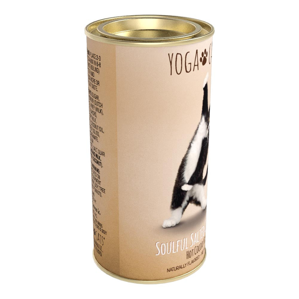 Yoga Cats® Soulful Salted Caramel Cocoa (7oz Round Tin)