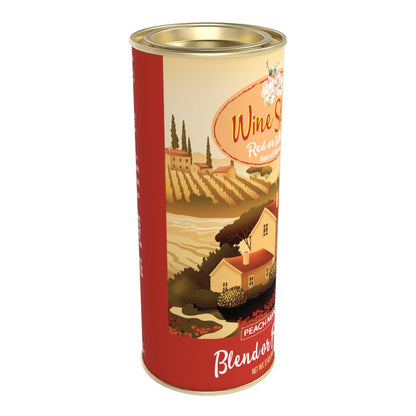 McSteven's Red or White Wine Slush - Peach Mango (12oz Round Tin)