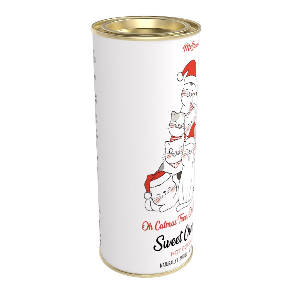 Oh Catmas Tree! Holiday Chocolate Cocoa (9oz Round Tin)