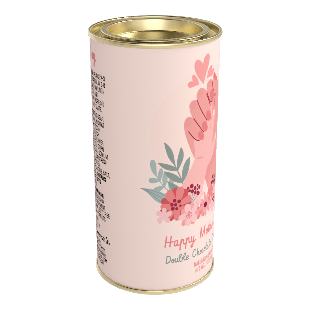 Happy Mother's Day Double Chocolate Cocoa (7oz Round Tin)