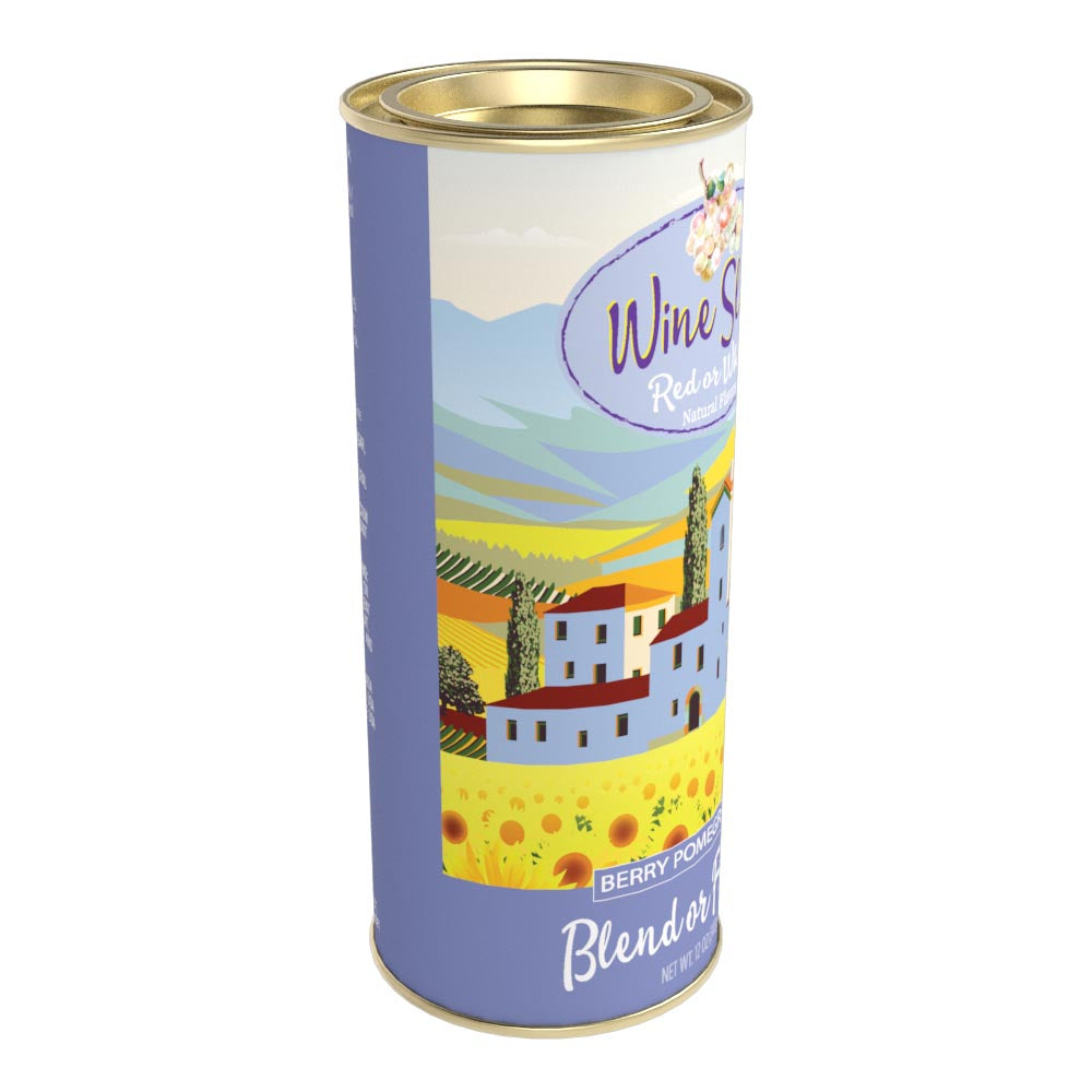 McSteven's Red or White Wine Slush - Berry Pomegranate (12oz Round Tin)