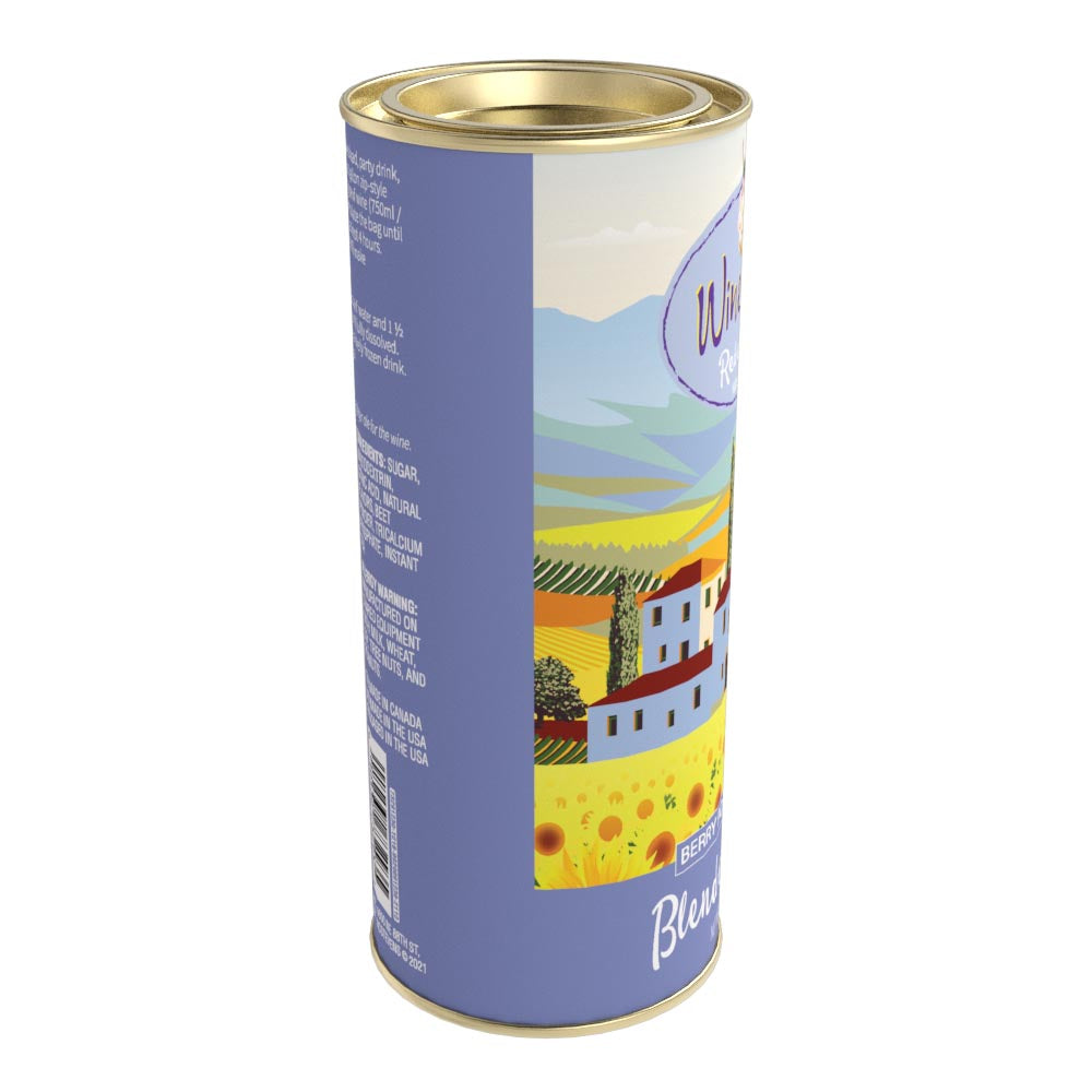 McSteven's Red or White Wine Slush - Berry Pomegranate (12oz Round Tin)