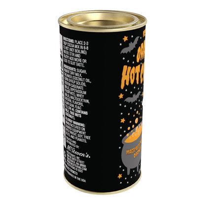 McSteven's Halloween Ghost Orange Colorful Hot Chocolate (7oz Round Tin)