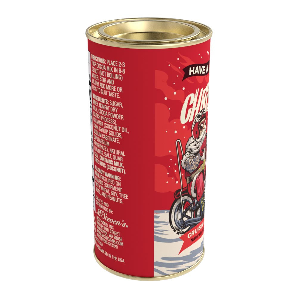 Rad Christmas Cruisin Candy Cane Cocoa (7oz Round Tin)