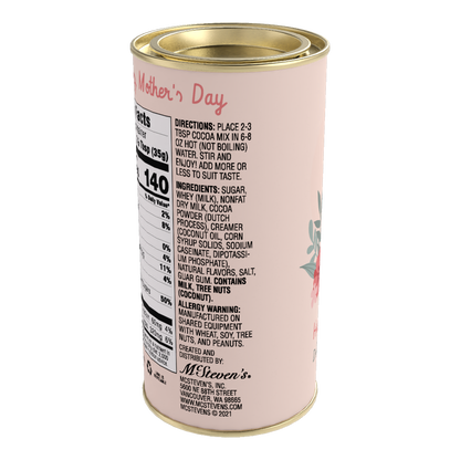 Happy Mother's Day Double Chocolate Cocoa (7oz Round Tin)