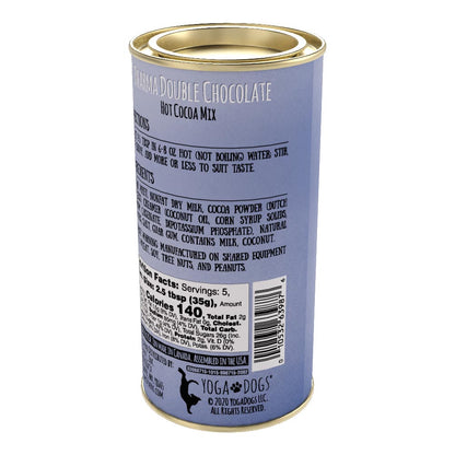 Yoga Dogs® Dharma Double Chocolate Cocoa (7oz Round Tin)