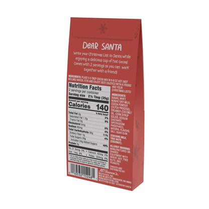 Dear Santa - My Christmas List Chocolate Cocoa (2.5oz Tent Box)