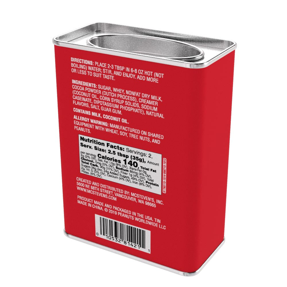 Peanuts® Holiday Star Hot Chocolate (8oz Rectangle Tin)