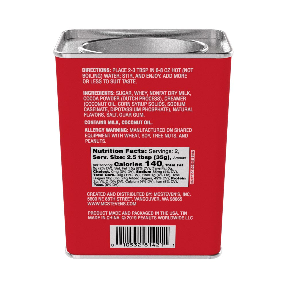 Peanuts® Holiday Star Hot Chocolate (8oz Rectangle Tin)