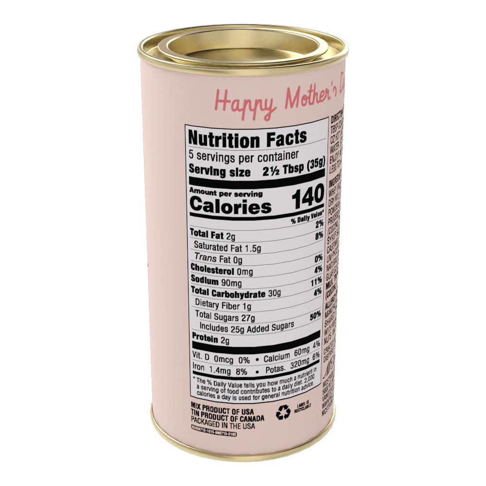 Happy Mother's Day Double Chocolate Cocoa (7oz Round Tin)