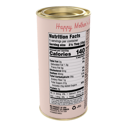 Happy Mother's Day Double Chocolate Cocoa (7oz Round Tin)