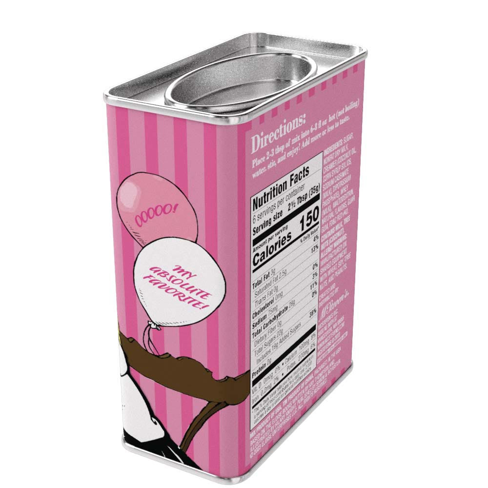 Eloise™ & Weenie Pink Hot Chocolate (8oz Rectangle Tin)