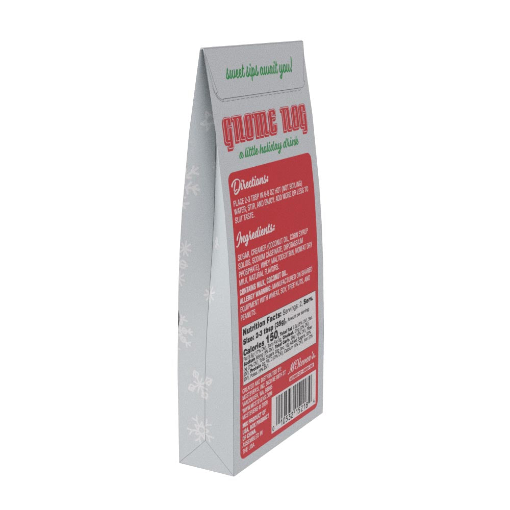 Gnome Nog Eggnog Hot Chocolate Mix (2.5oz Tent Box)