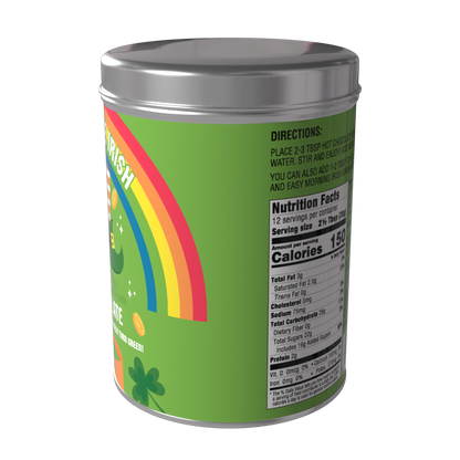 McSteven's Luck of the Irish Colorful Green Hot Chocolate (16oz Round Tin)