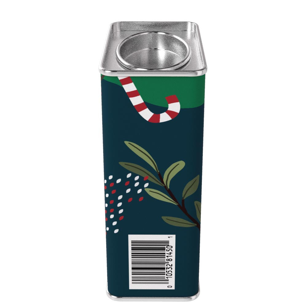 Floral Candy Cane Cocoa (8oz Rectangular tin)