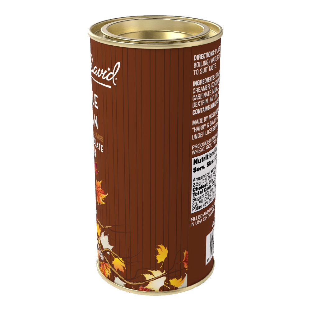 Harry & David® Fall Maple Pecan White Hot Chocolate (8oz Round Tin)