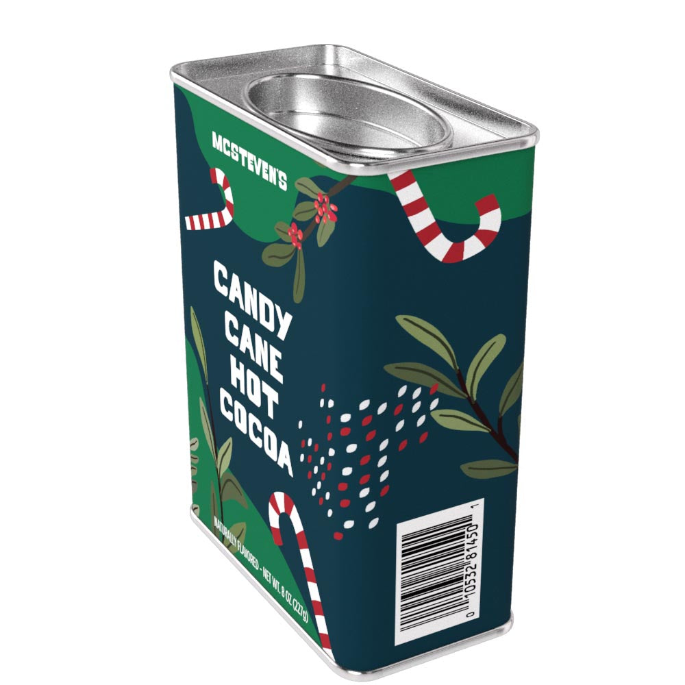 Floral Candy Cane Cocoa (8oz Rectangular tin)