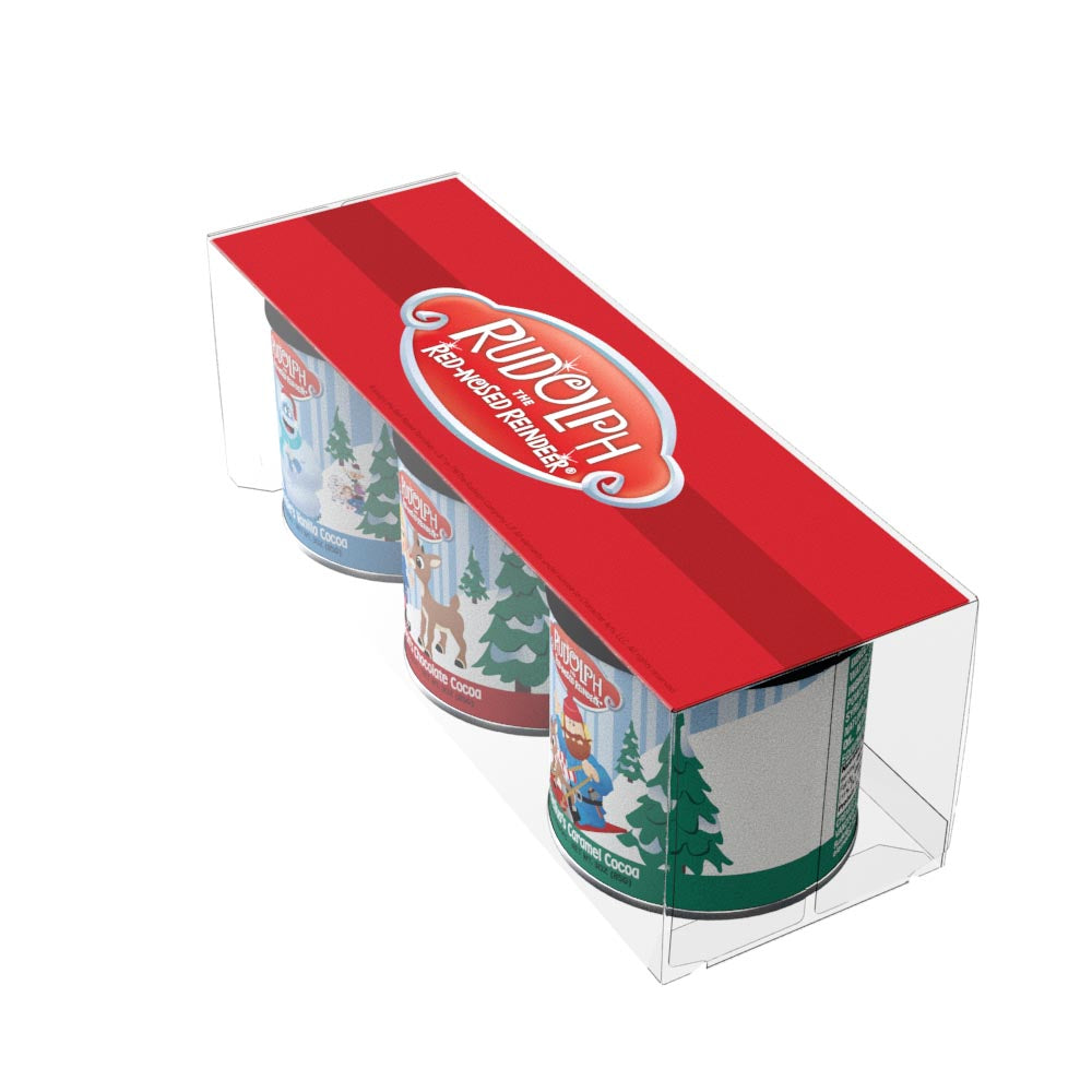 Rudolph The Red-Nosed Reindeer© Rounds Cocoa Gift Set (Three 3oz Round Tins)