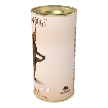 Yoga Dogs® Soulful Salted Caramel Cocoa (7oz Round Tin)